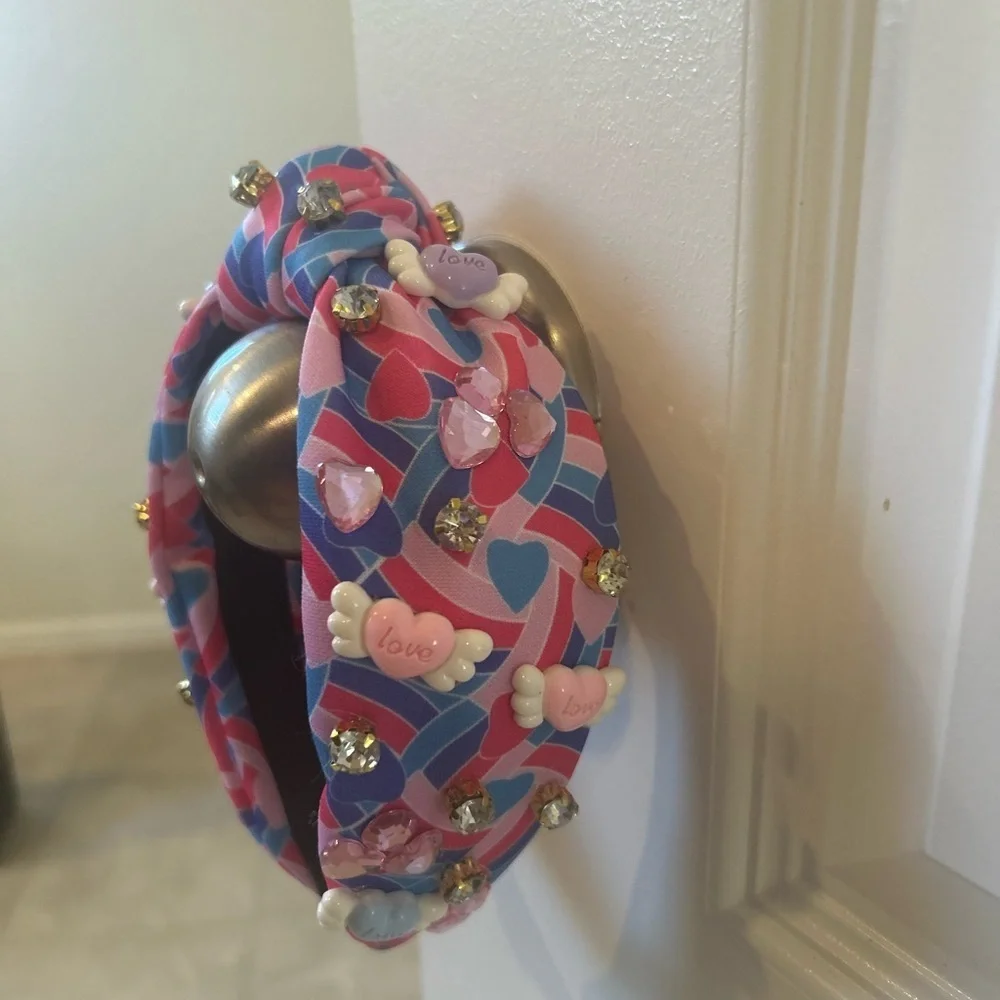 NEW Boutique Seasonal Limited Edition Valentine's Designer Candy Hearts Headband